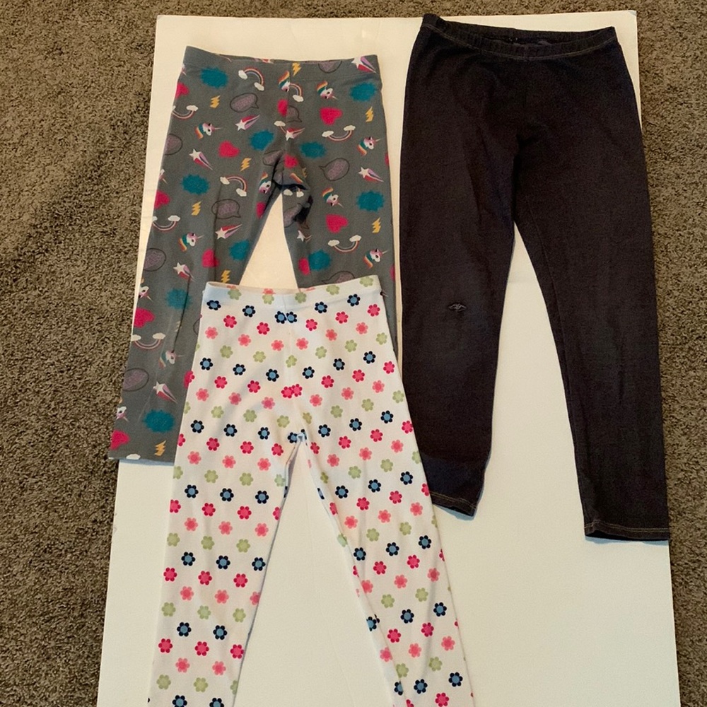 Legging bundle of three size 7